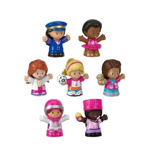 🎉Fisher-Price Little People Barbie You Can Be Anything Figure Pack